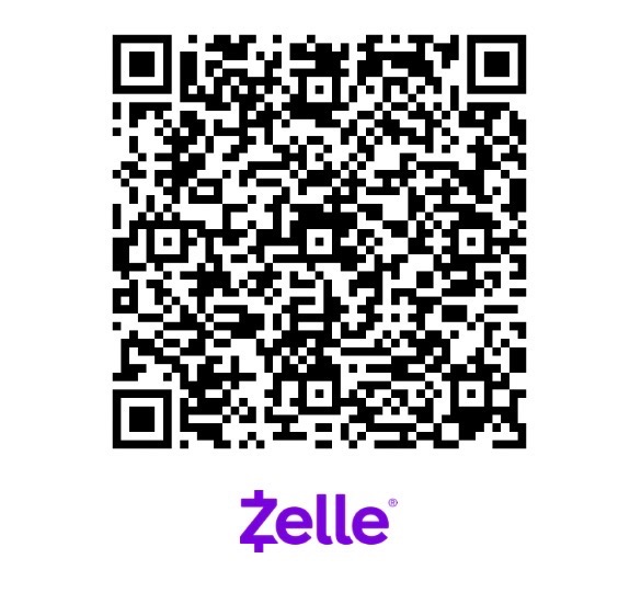 Zelle QR code to send money to Roy Glazer